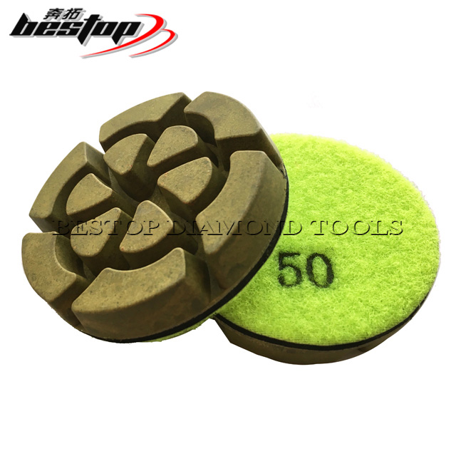 concrete polishing pad