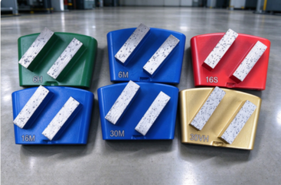 HTC EZ Change Double Bar Diamond Grinding Pucks for Concrete Floor Grinding – Shipped to USA Today