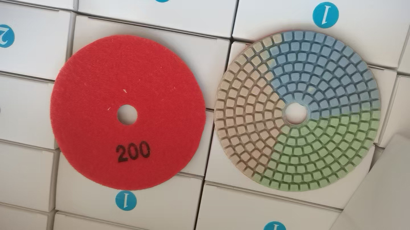 Flexible Wet Diamond Polishing Pads for Stone & Concrete Polishing